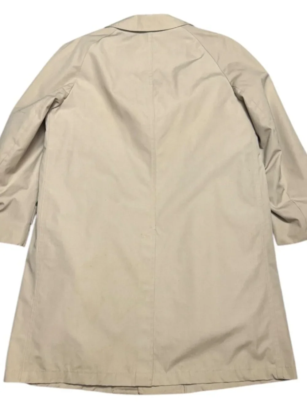LONDON FOG MAINCOATS Vintage Retro 90s Business Casual Trench Coat Mens 42S